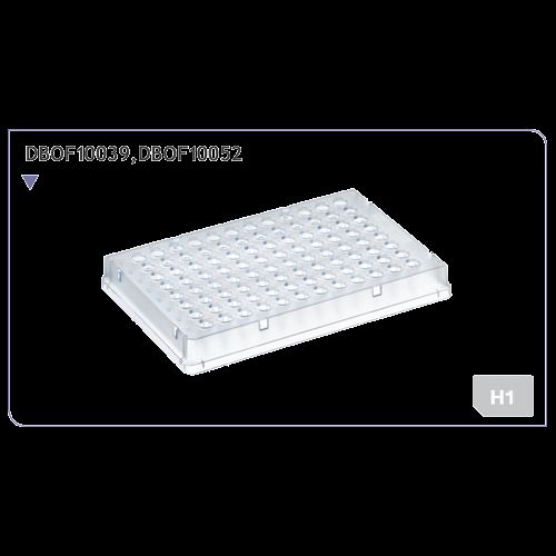 DBio 96 Well PCR Plate, Fully Skirted, Low Profile, Ultra Rigid, 25 Plates (SP-3700)