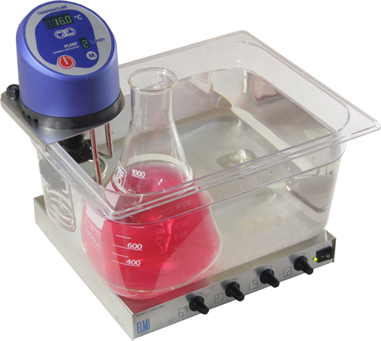 ELMI TW-2.03 Circulating Water Bath with 8.5L Plastic Tank, CWB-P, ELME20002