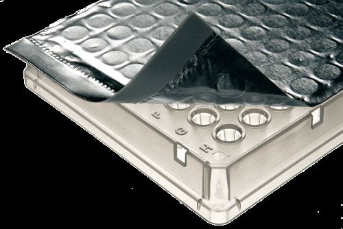 DBio Adhesive Foil Plate Seals for PCR and General Use, 100 Sheets