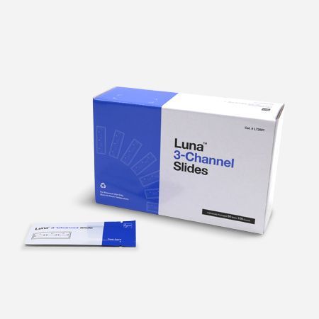 LUNA™ 3-Channel Slides, 500 Slides, 10 Box (L72022) Cell Biology Logos Biosystems LGBD10059