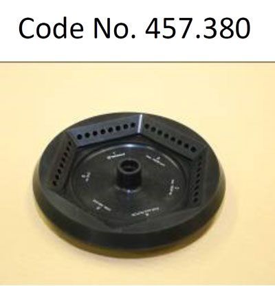 PCR Strip Tube Fixed Angle Rotor for 6 x 8 (48) tubes on Bear 200R/400R Centrifuges (457380)