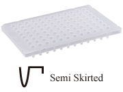 0.1ml Low Profile qPCR 96 well Plate (semi skirted)