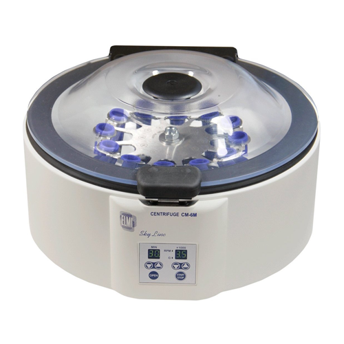 ELMI SkyLine CM-6MT Swing Rotor Centrifuge, 100 to 3500 rpm (CM-6MT-8); Rotors purchased separately