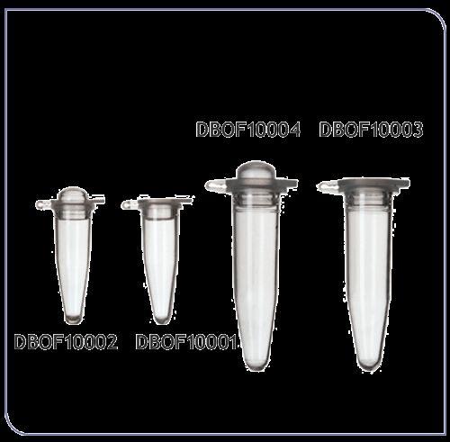 DBio 0.5 ml Individual PCR Tubes with Attached Domed Cap, Bag of 1000 Tubes