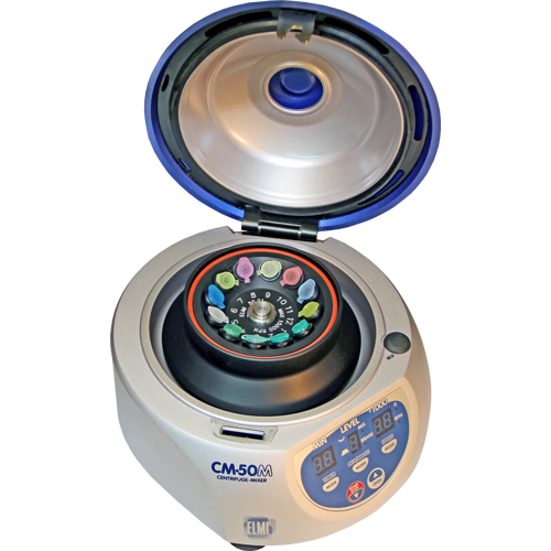 ELMI CM-50M, Fugamix Centrifuge -Mixer, Rotor (CM-MC-2) Included