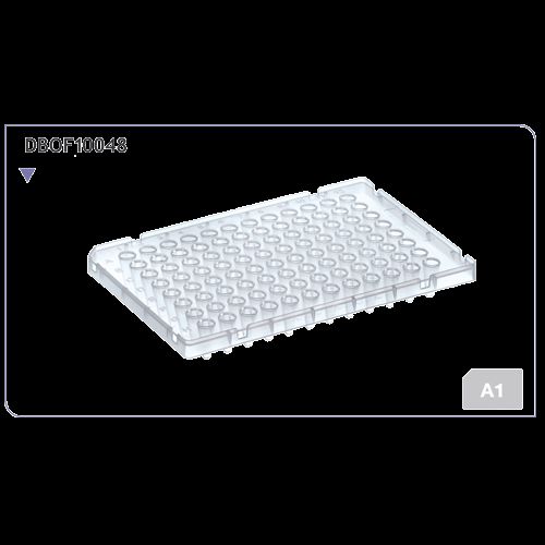 DBio 96 Well PCR Plate, Semi-Skirted, Fast Block, 25 Plates (SP-1900)