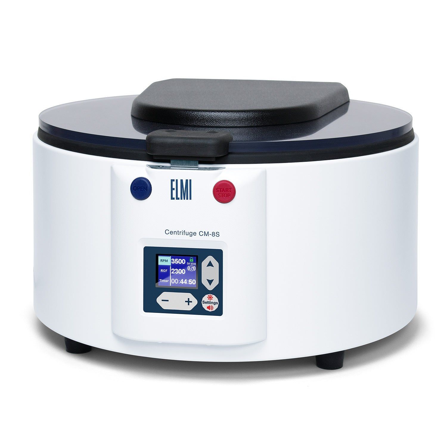 ELMI CM-8S Benchtop Swing Out Centrifuge 4500 RPM. Stainless Steel (CM-8MT-8)