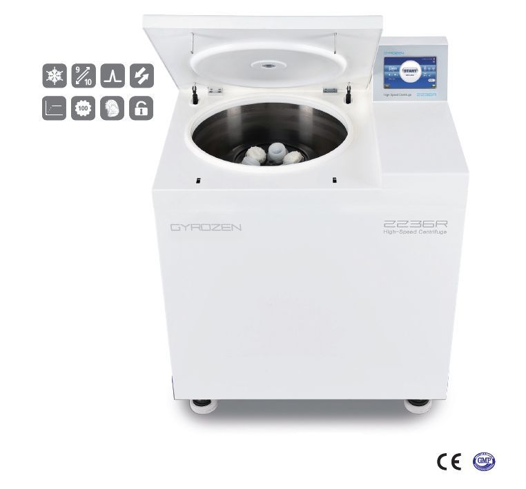 Gyrozen 2236R, High-Speed Centrifuge without Rotor (22,000 rpm, 54,111 g), [GZ-2236R]