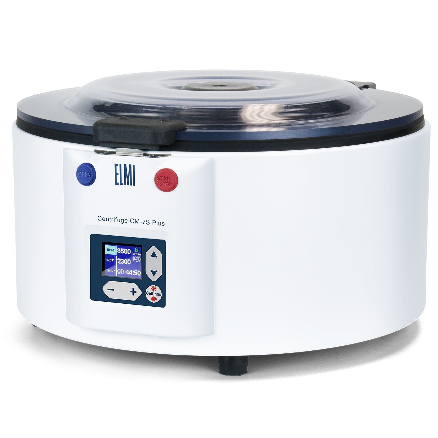 ELMI CM-7S PLUS Benchtop Swing-Out Centrifuge, 3500 RPM. Stainless Steel (CM-6MT-8)
