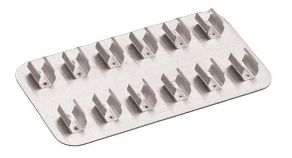 1 Clip Plate for 12 each 10-13mm tubes for Enviro-Genie/Incubator-Genie, SI-1123