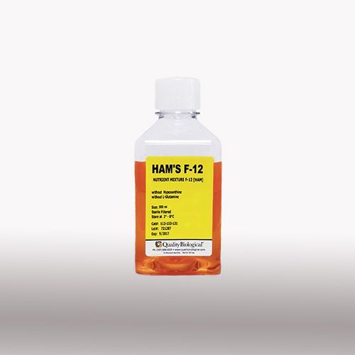 Ham's F-12 w/o Glutamine 500ML, (112-026-101)
