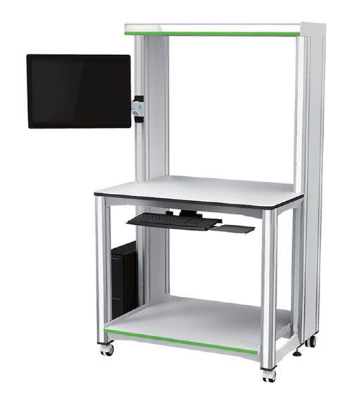 Samin Movable HPLC Table/HPLC Cart, 100 cm x 75 cm x 169 cm
