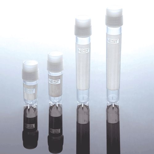 2D Barcode 2.0ml Cryogenic Vial, Self-Standing, External Thread, Sterile 9*9/rack, 12 racks /cs, 972 vials /cs (607053)