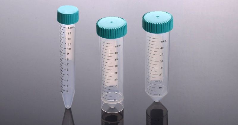 15ml Centrifuge Tube, PS Rack, standard, sterile 500/cs, (601051)