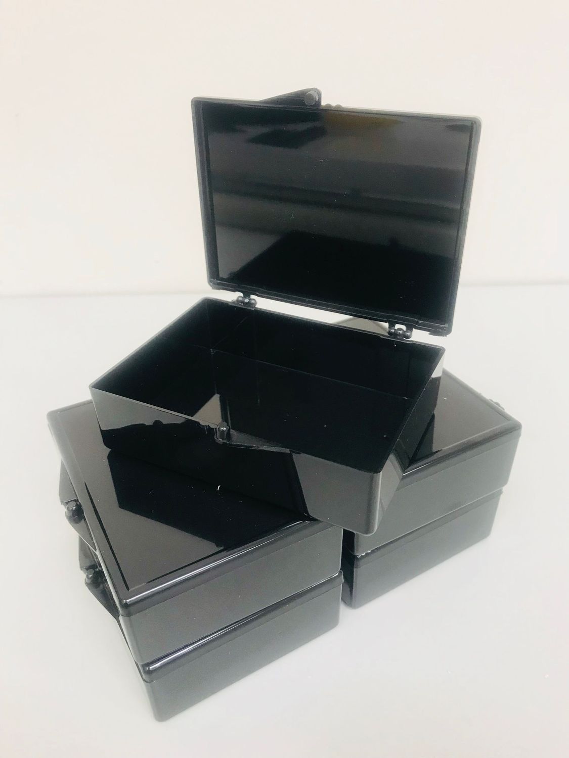 Western Blotting Boxes,3 1/2 x 2 9/16 x 1in. (8.9 x 6.5 x 2.5cm), Opaque Black, 5/PK, MTWB10003BK, B1200-7BK