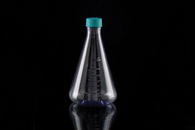 3 Liter PC Erlenmeyer Flasks, Vent Filter Cap, Sterile, 1/pk, 4/cs, (786011)