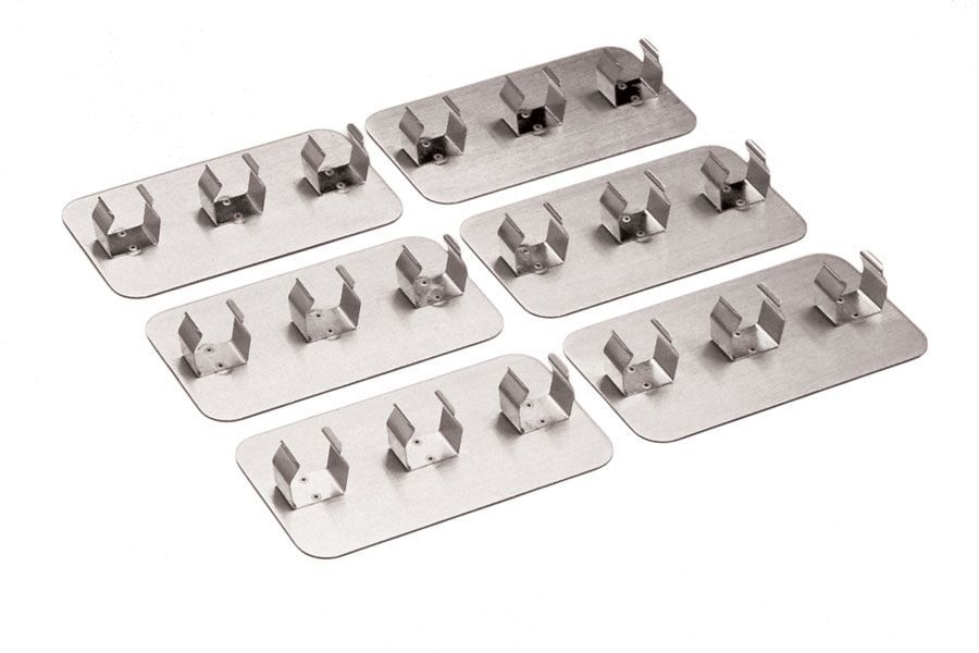 6 Clip Plates for 3 each 28-30mm tubes for Enviro-Genie/Incubator-Genie, SI-1122