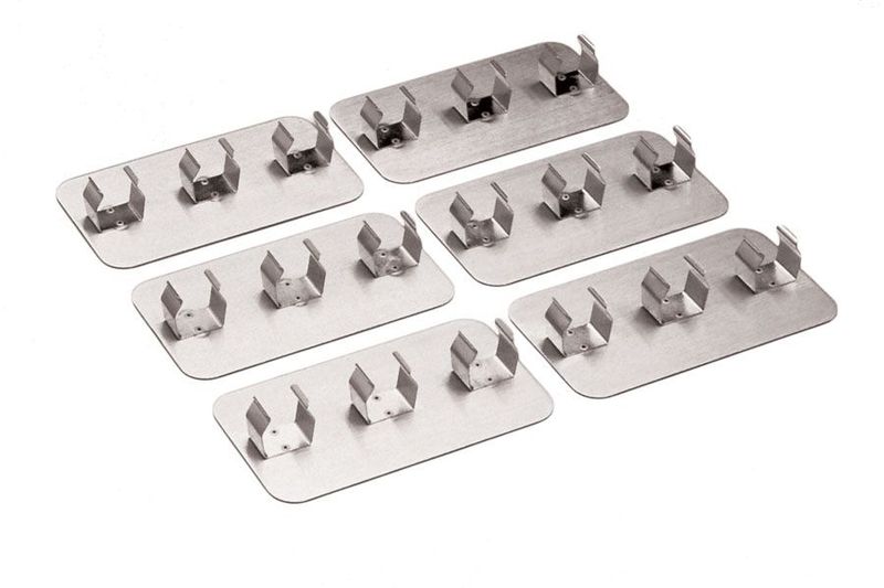 6 Clip Plates for 3 each 28-30mm tubes for Enviro-Genie/Incubator-Genie, SI-1122