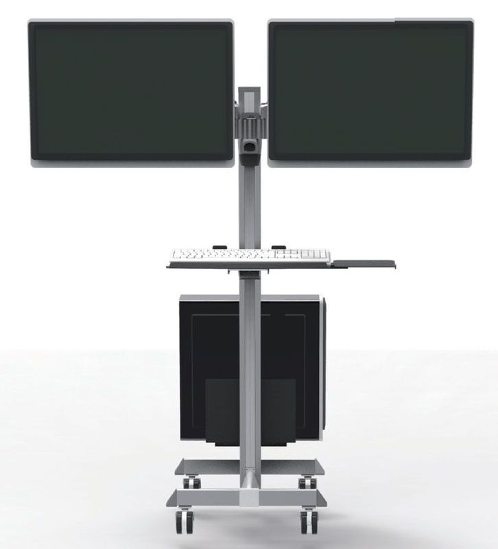 Samin Movable Computer Table, 45 cm x 51 cm x 121.3 cm