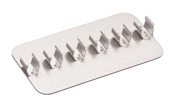 1 Clip Plate for 6 each 15-17mm tubes for Enviro-Genie/Incubator-Genie, SI-1124