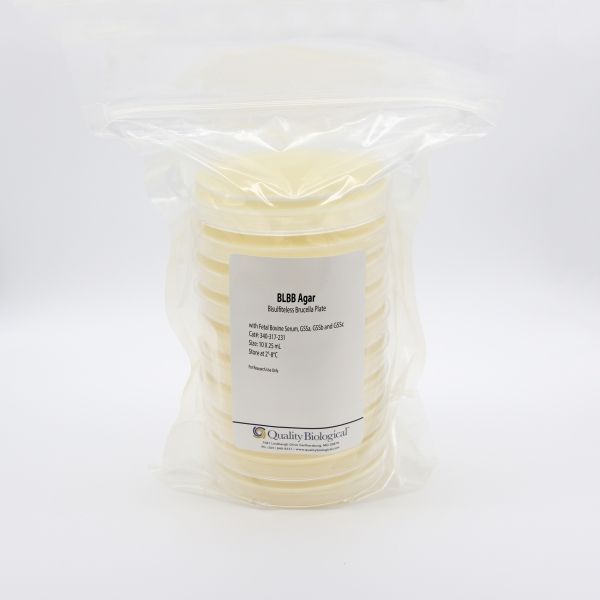 BLBB with GSS supplement plates CS100X40ml, (340-317-211)