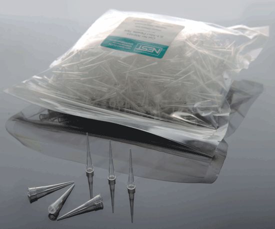 Nest 10ul Pipette Tips, Clear, Non-Sterile, Bulk, 1000/pk, 10000/cs, (301001) (NSTF40091CS)