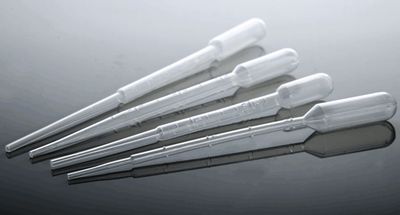 1ml Pasteur Pipette, Individually Wrapped,sterile 2000/cs, (318012)
