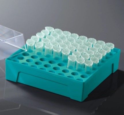 Microtube Box, 0.6ml, 10*10, 40/Case, (613001) (NSTF40085)