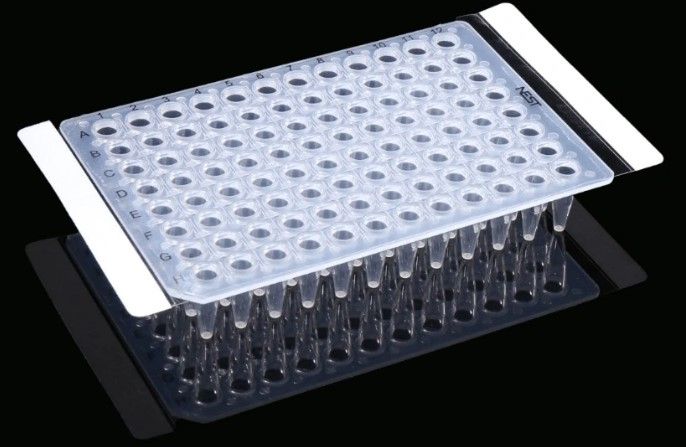 PCR sealing film, heat sealing, 146 x 81 mm, 100/pk (410011)
