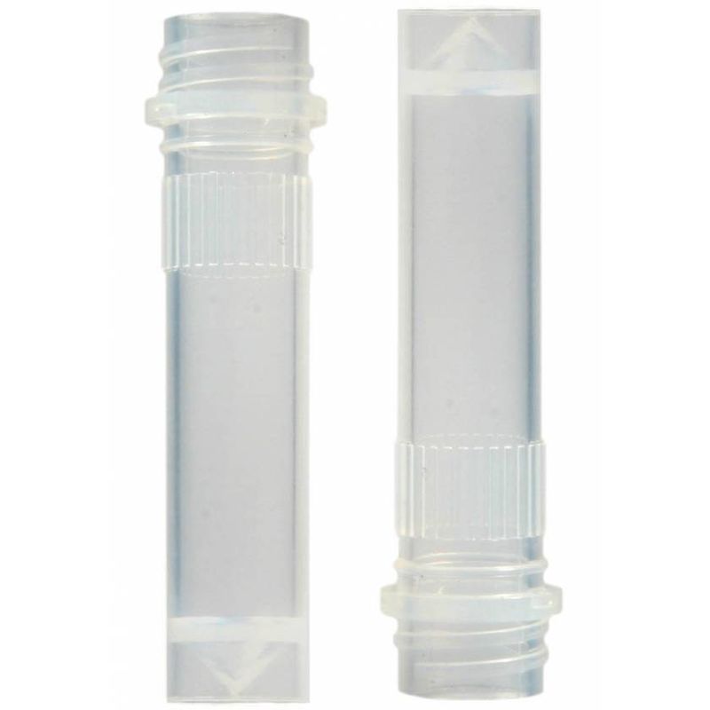 2.0mL Screw Cap Tubes, without cap, without graduations, non-sterile, 1000 tubes per bag, MTC3172 2.0mL Screw Cap Tubes, without cap, without graduations, non-sterile, 1000 tubes per bag, MTC3172