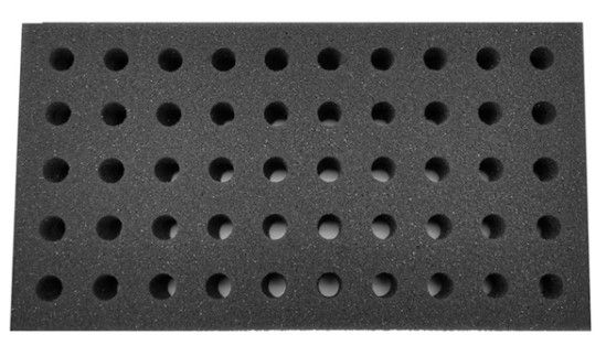 BV1010-12, Tube Rack, 50 x 12mm for Multi-Tube Vortexer (BMKE10230)