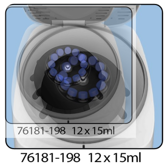 C3303-1215, 12 x 15ml fixed angle rotor for Sprint™ 6H Plus, BMKE30405