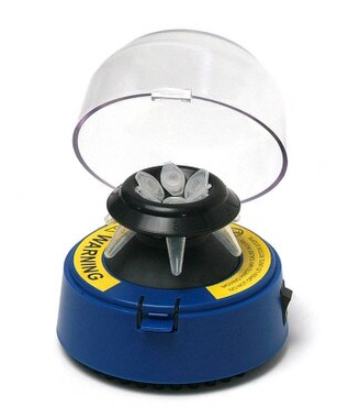 BSC1006-B, Blue mini-centrifuge with 2 rotors, BMKE30066