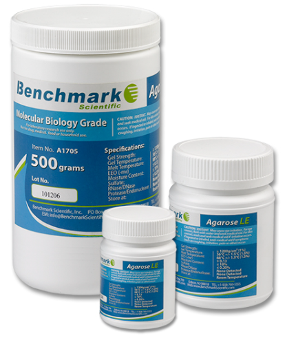 A1700, Benchmark Agarose LE, 25g, BMKC80001 A1700, Benchmark Agarose LE, 25g, BMKC80001