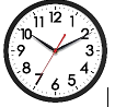 12” Wall Clock, Analog, Each, DBJ-WK12N