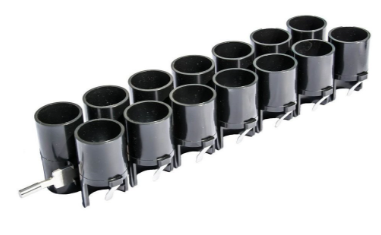 ELMI IMIX-20 30mm test tube rack - for RM-2S Intelli Mixer, ELME10047