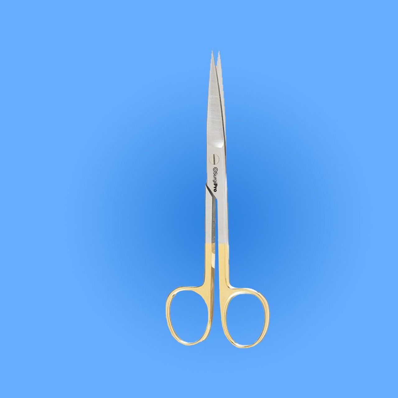 Operating Scissors, Carbide Blades, 5.5”, Straight, Sharp/Sharp, German Stainless Steel, Each, TCS042SS