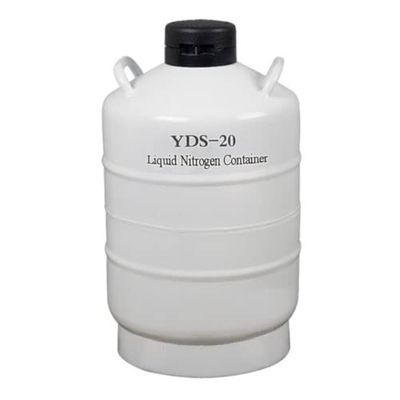 Haier 20L Liquid Nitrogen (N2) Dewar Container, Round, Including 6 canisters (Height 120mm), lockable cap and PU bag, YDS-20