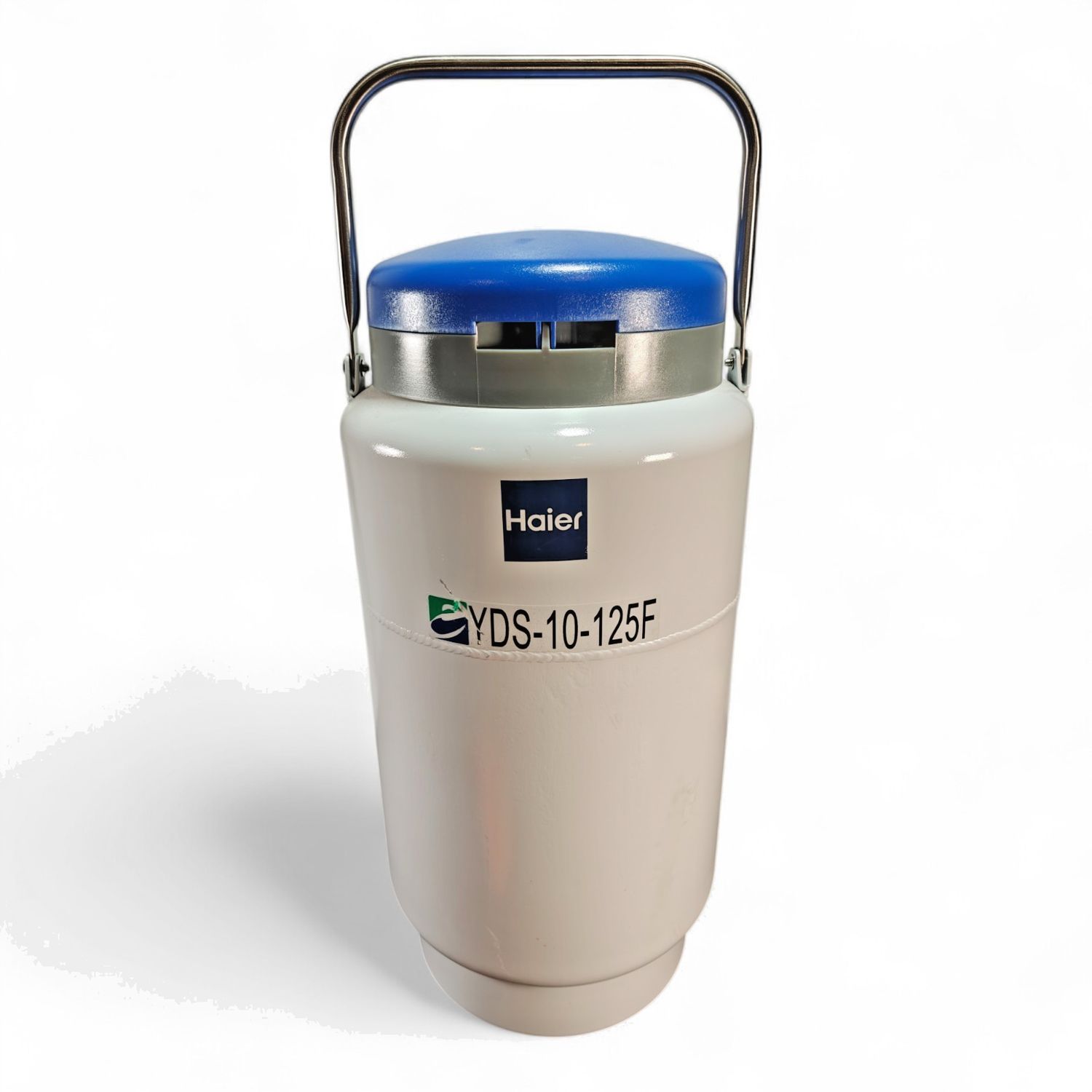 10L Liquid Nitrogen (N2) Dewar Container with Handle for easy pouring, YDS-10-125