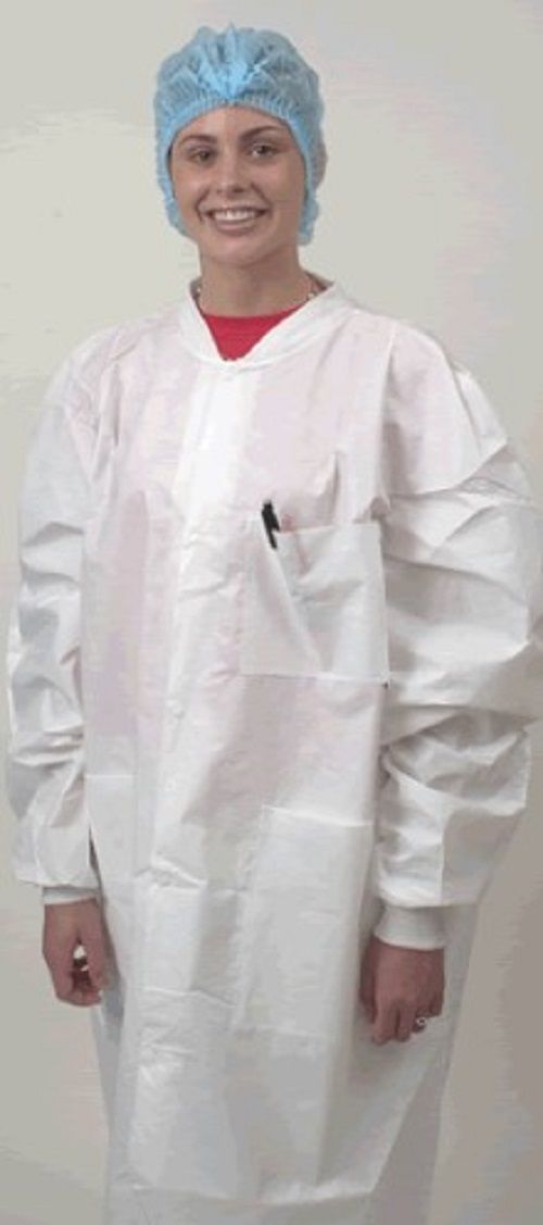 Lab Coat, Medium, 10/Pack, White, DBJ-3660WHM Lab Coat, Medium, 10/Pack, White, DBJ-3660WHM