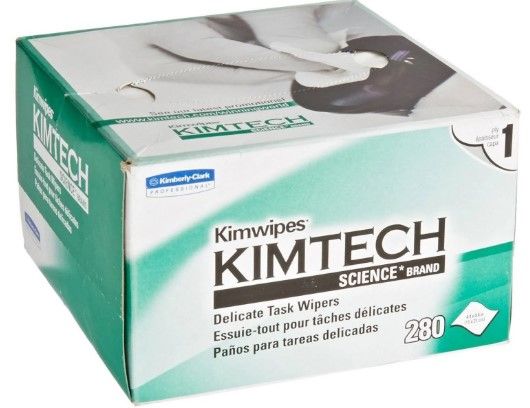 KimWipes, Small, 280/Box, 60 Boxes/Case (34155), DBJ-34155 KimWipes, Small, 280/Box, 60 Boxes/Case (34155), DBJ-34155
