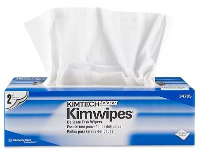KimWipes, Medium, 120/Box, 15 Boxes/Case, (34705), DBJ-34705