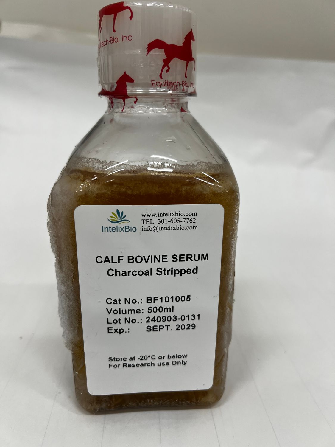 Charcoal stripped calf serum, 500ml, (DBJ-CBS500CS) BF101005