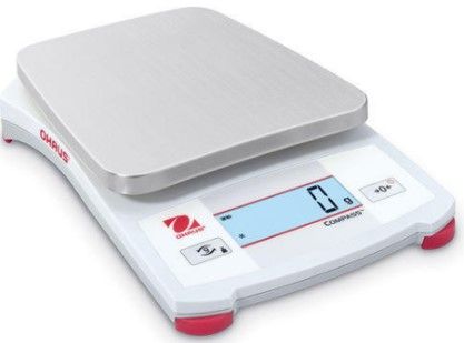 Compact Portable Balance, 2200gx1g, Pan Size: 6.9x9.1”, AC Adaptor Included, Each (30456418), HUS30456418