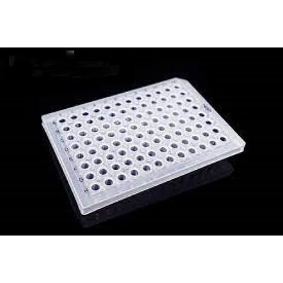 NEST 0.2ml 96 Well PCR Plate, Semi Skirt, Clear, A12 notch, 25/pk, 100/cs, (402301)