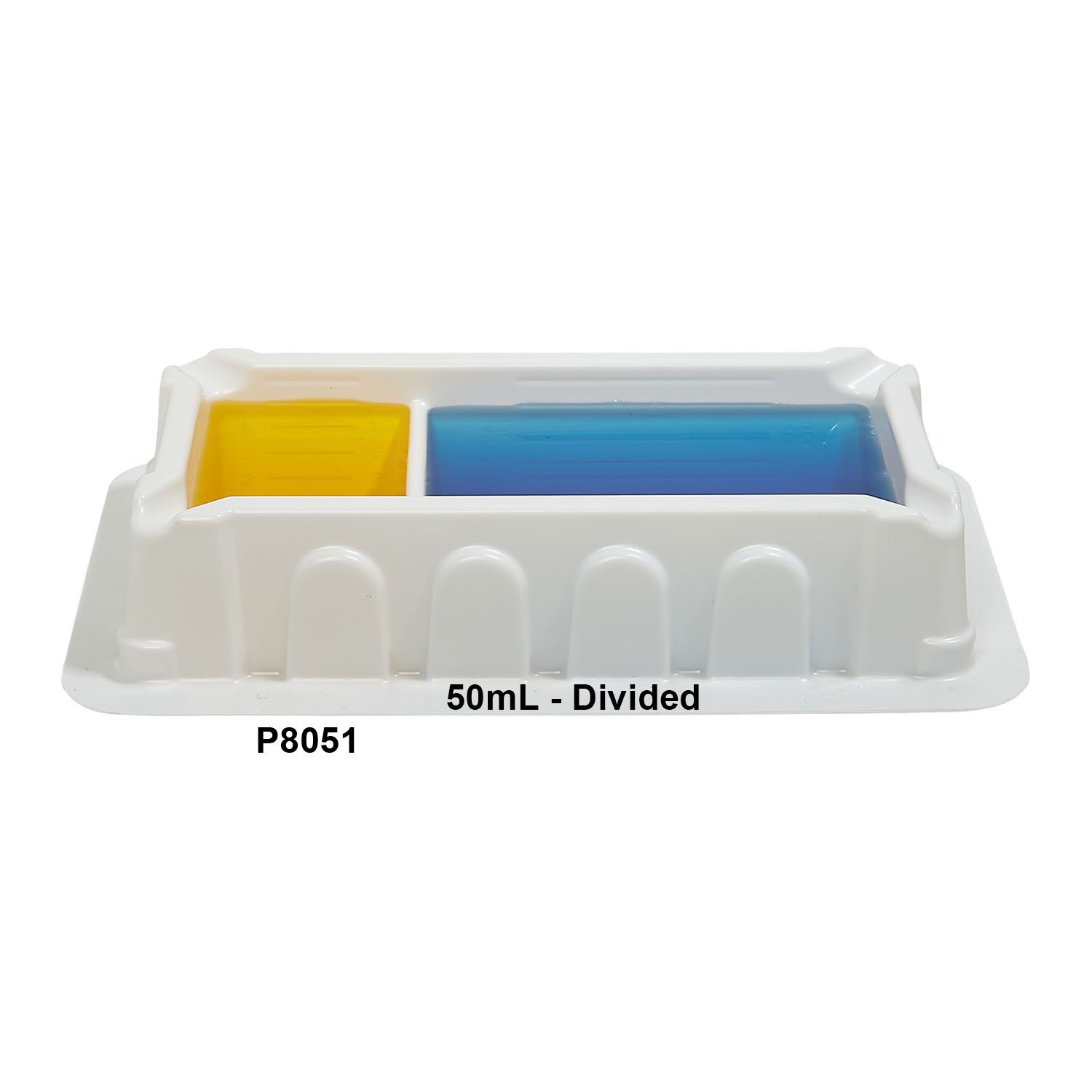 8PLUS4™, divided, 50ml Reservoir, White Polystyrene (PS), sterile, 5/sterile bag, 200/PK, MTCP8051-5S, P8051-5S 8PLUS4™, divided, 50ml Reservoir, White Polystyrene (PS), sterile, 5/sterile bag, 200/PK, MTCP8051-5S, P8051-5S