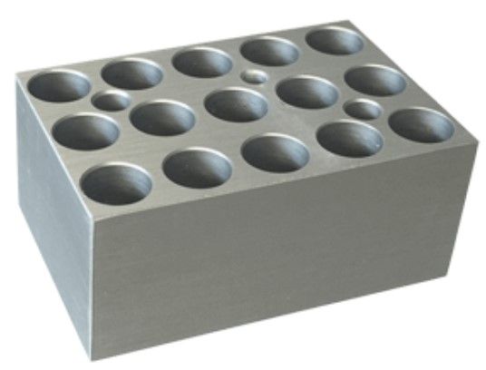 BSH100-1520, Block, 15 x 1.5ml or 2.0ml centrifuge tubes (conical), BMKE20016