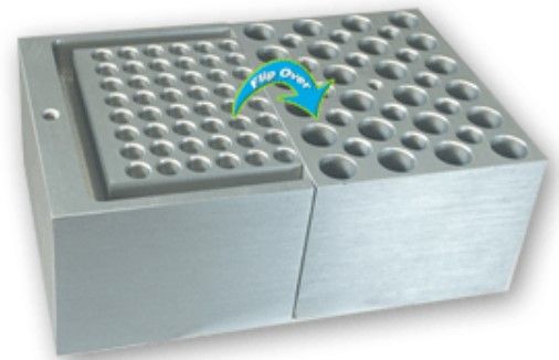 BSWCMB, Quick-Flip™ Block, 24 x 1.5ml tubes, or 32 x 0.2ml and 14 x 0.5ml tubes, BMKE20032