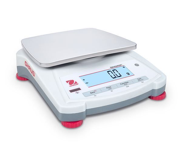 Compact Portable Balance, 1200gx0.1g, Pan Size: 5.7x7.5”, AC Adaptor Included, Each, HUS30456414