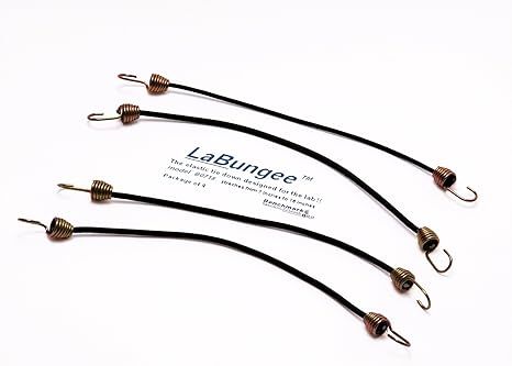 B0718, LaBungee™ 4 cord bungee cord pack 7" to 12" working size (BMKE10009)
